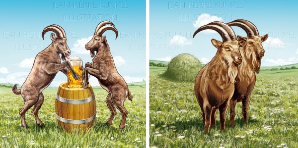 Illustrationen für Etiketten
