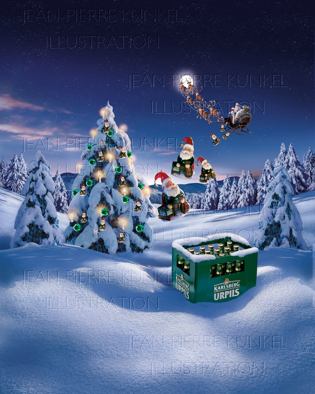 Weihnachtslandschaft