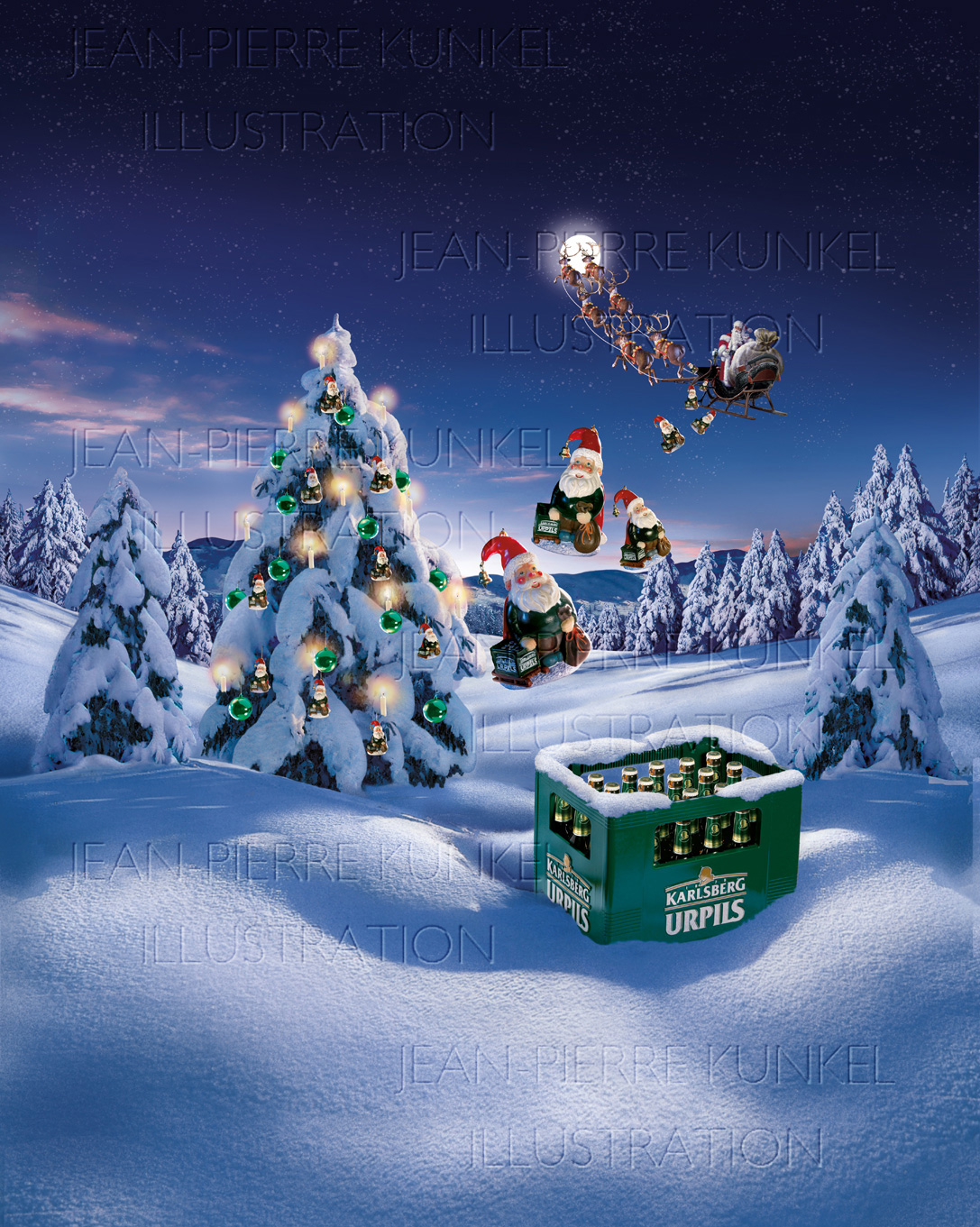 Weihnachtslandschaft