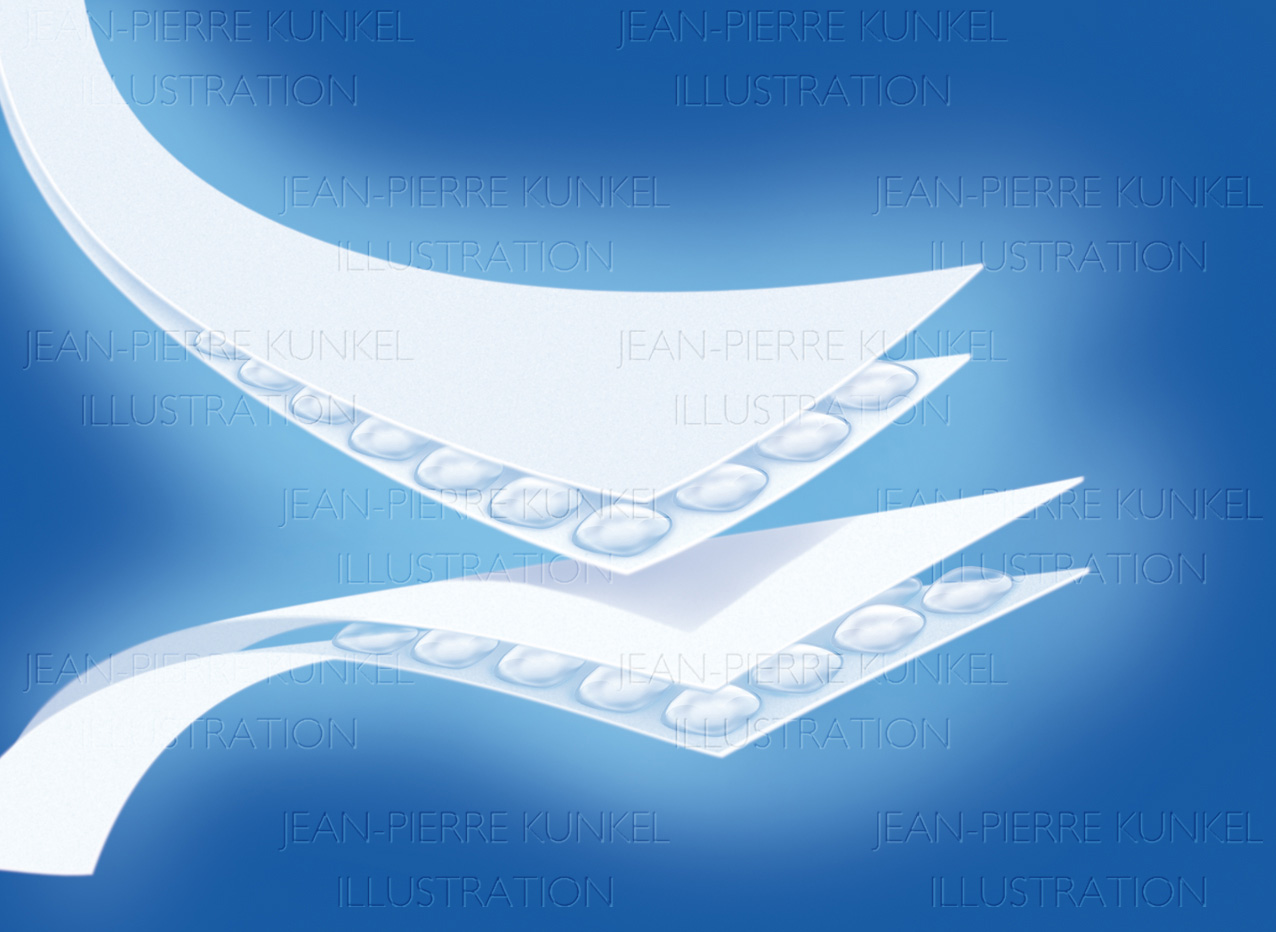 Mehrlagiges Papier