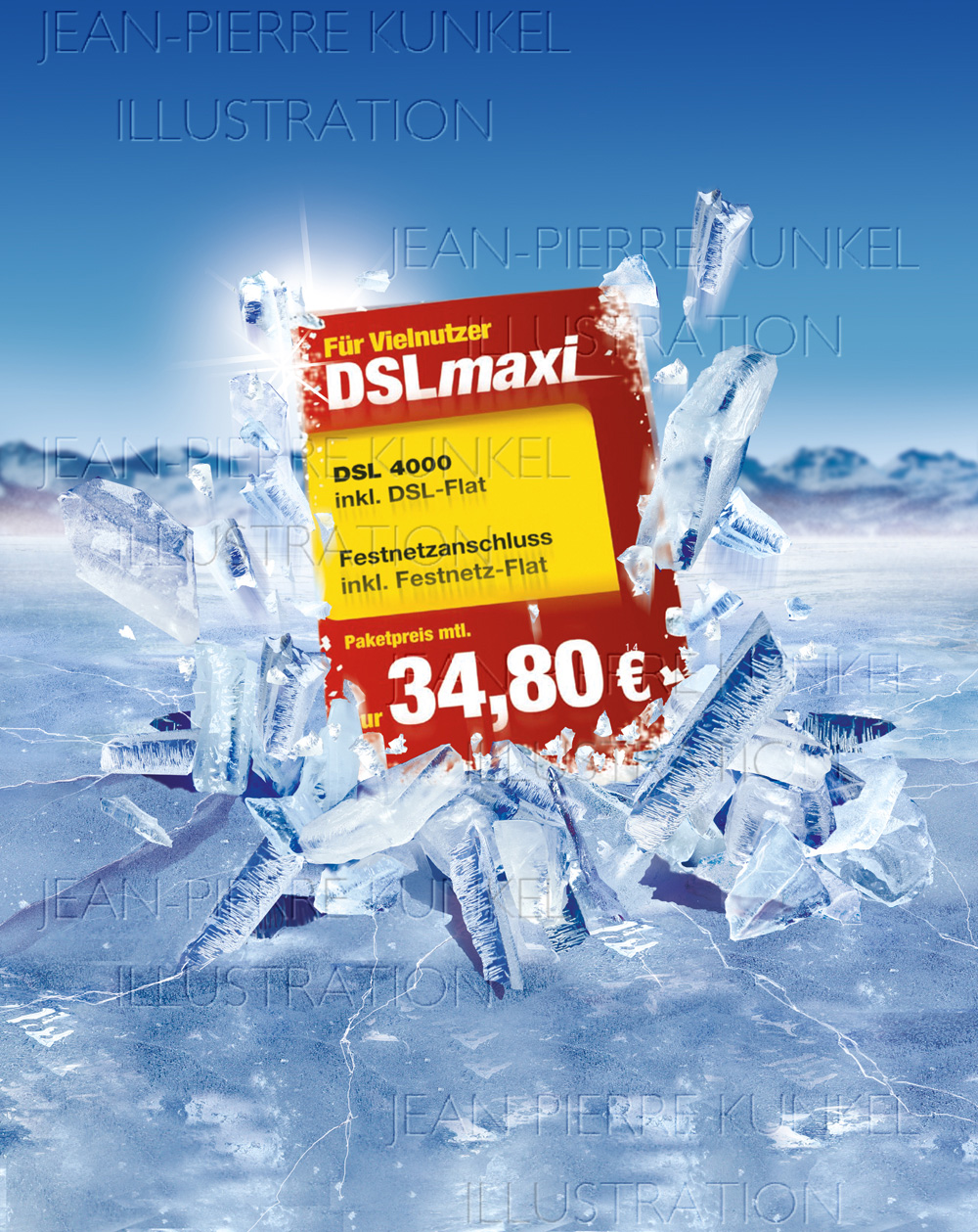 Eisfläche