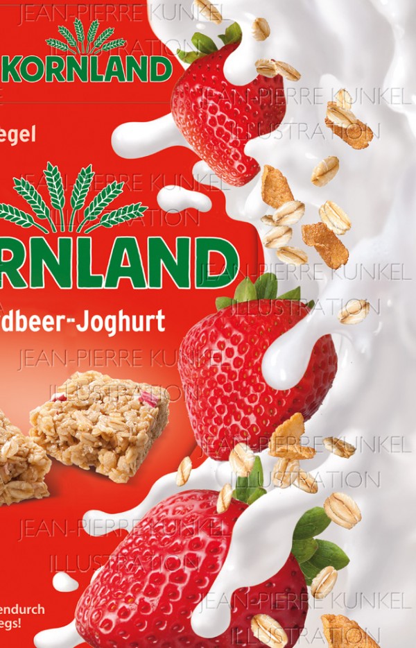 Joghurt-Splash