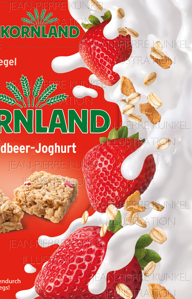 Joghurt-Splash