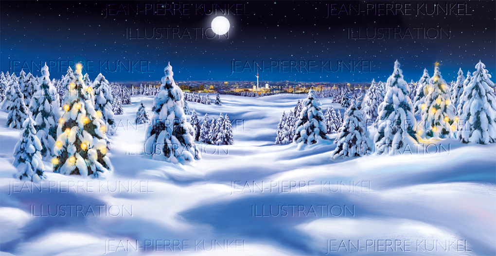 Weihnachtslandschaft