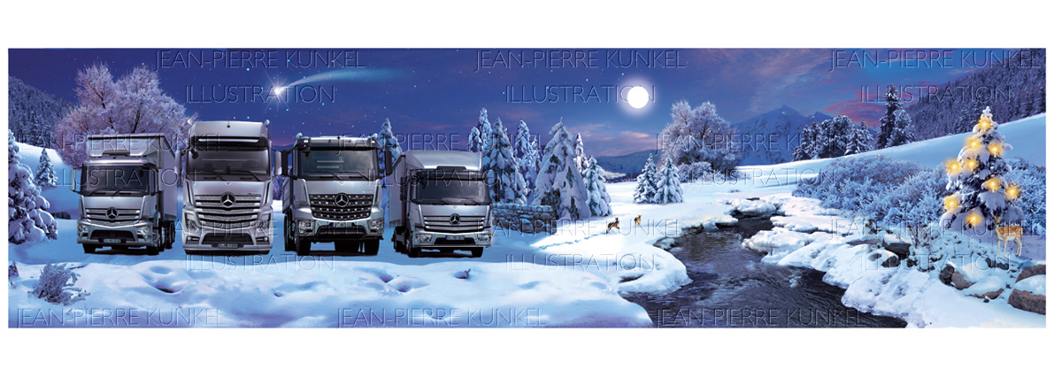 Weihnachtslandschaft