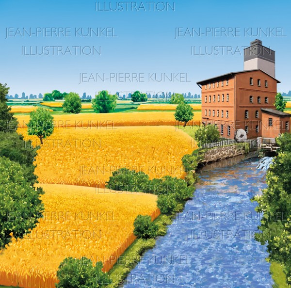 Mühlenlandschaft