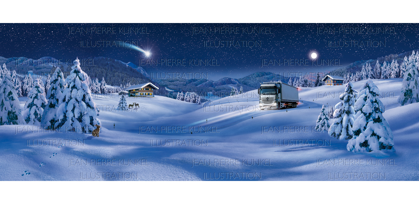 Weihnachtslandschaft