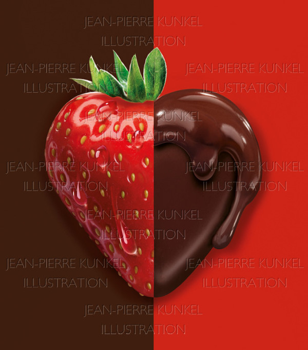 Schokoerdbeere