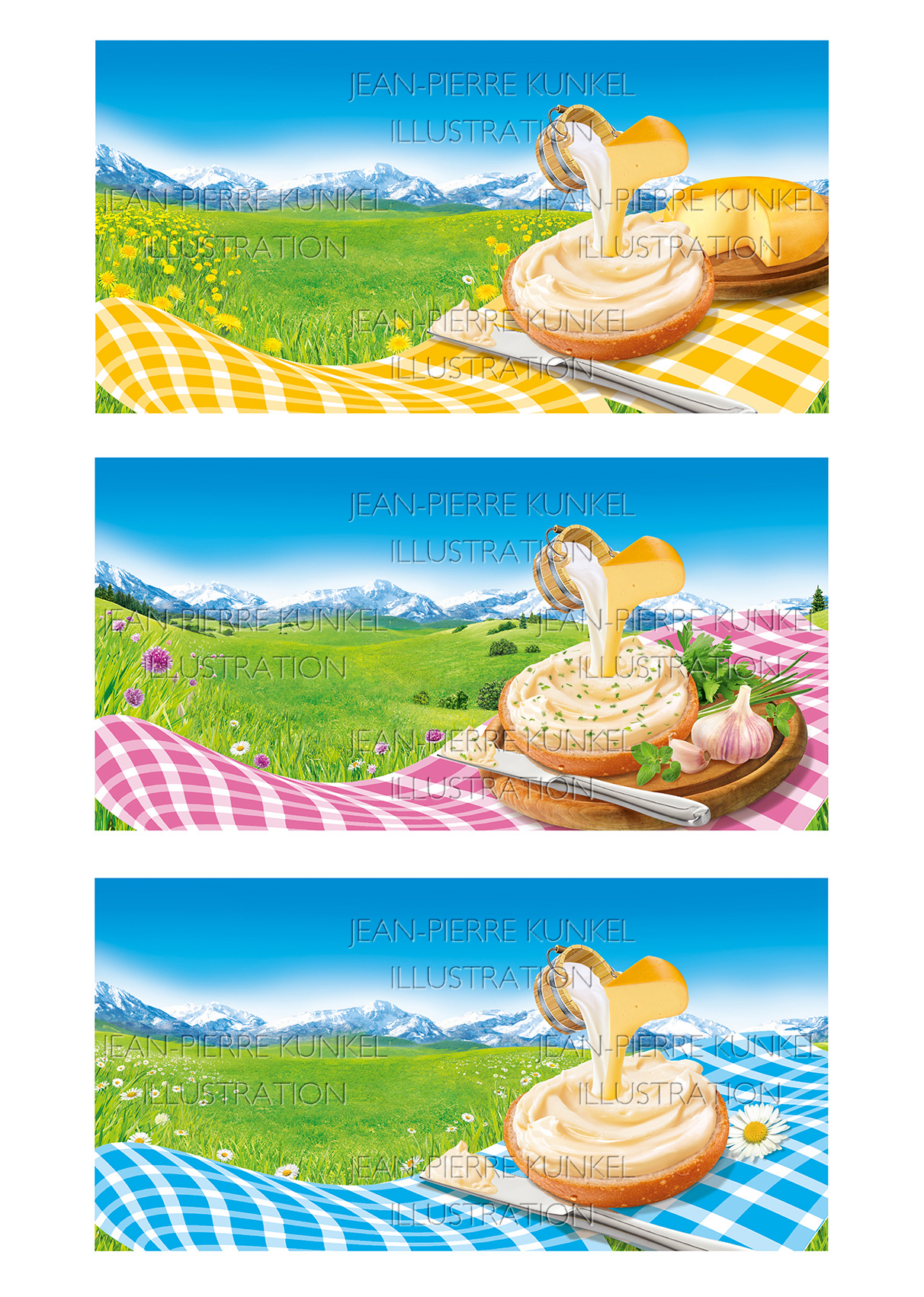 Alpenlandschaften