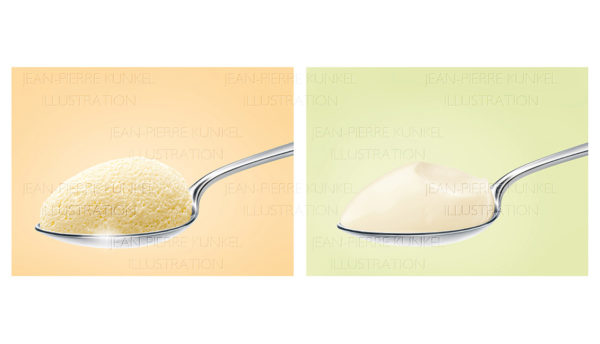 Mousse und Panna Cotta
