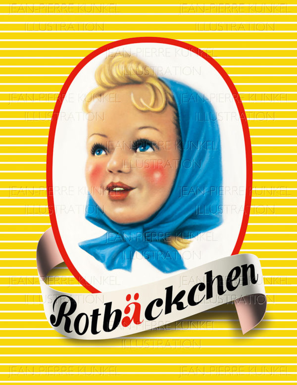 Rotbäckchen Illustration