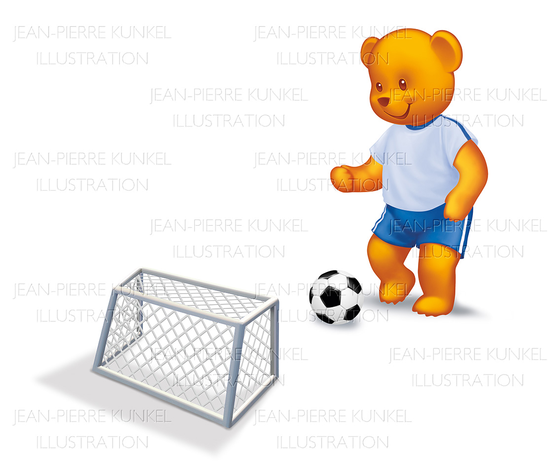 Fußballbär