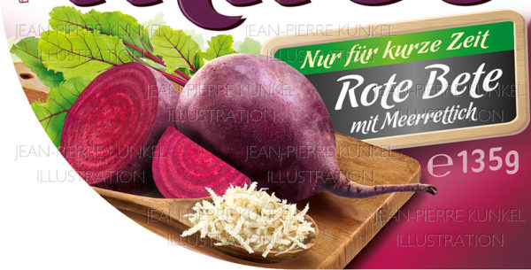 Rote Bete Meerrettich