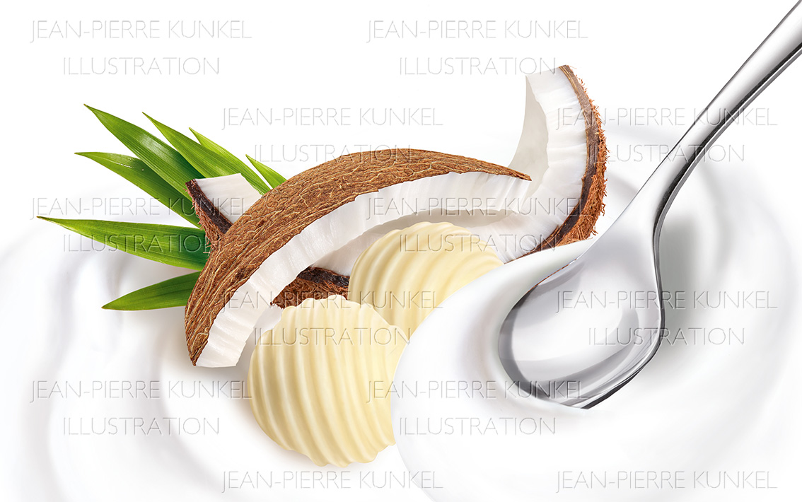 Kokos Weiße Schokolade