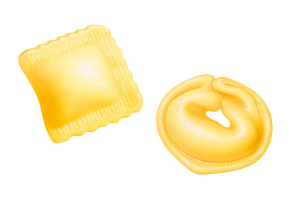 Ravioli und Tortellini